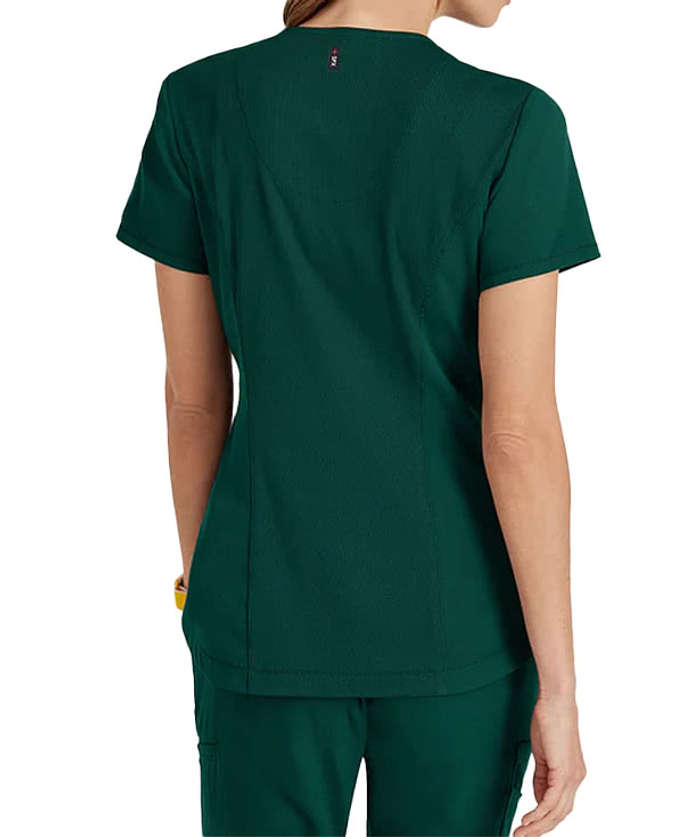 Grey's Anatomy by Barco Women's Spandex Stretch Capri Scrub Top