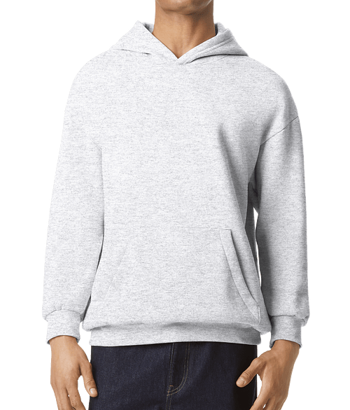 American Apparel ReFlex Fleece Pullover Hoodie in Heather Grey