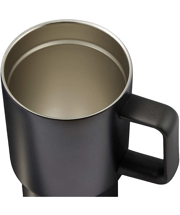 18 oz. Summit Recycled Insulated Travel Mug with Straw