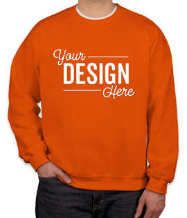 Canada - Gildan Midweight 50/50 Crewneck Sweatshirt - Color: Orange