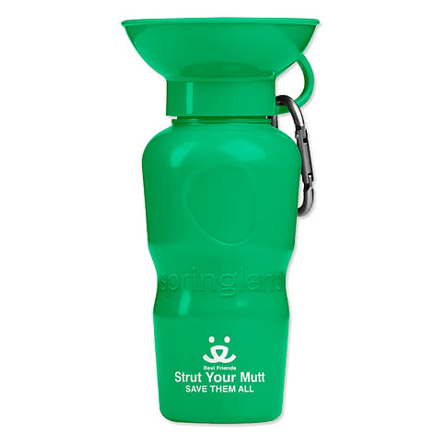 Springland Pet 22 oz. Classic Travel Water Bottle in Gray