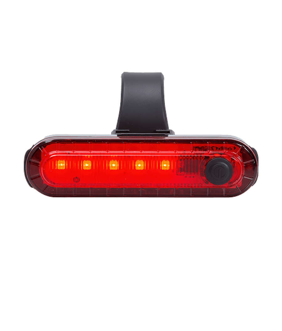 Lucent Rechargeable Bicycle Taillight in Black