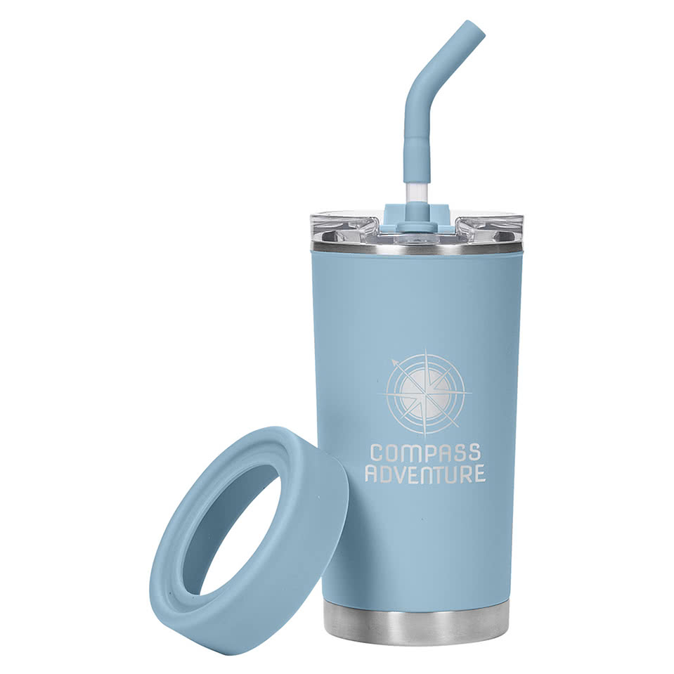 Laser Engraved Swannies 5-in-1 Stainless Steel Can Cooler & Tumbler