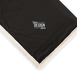 Field & Co. Sherpa Blanket - Color: Black