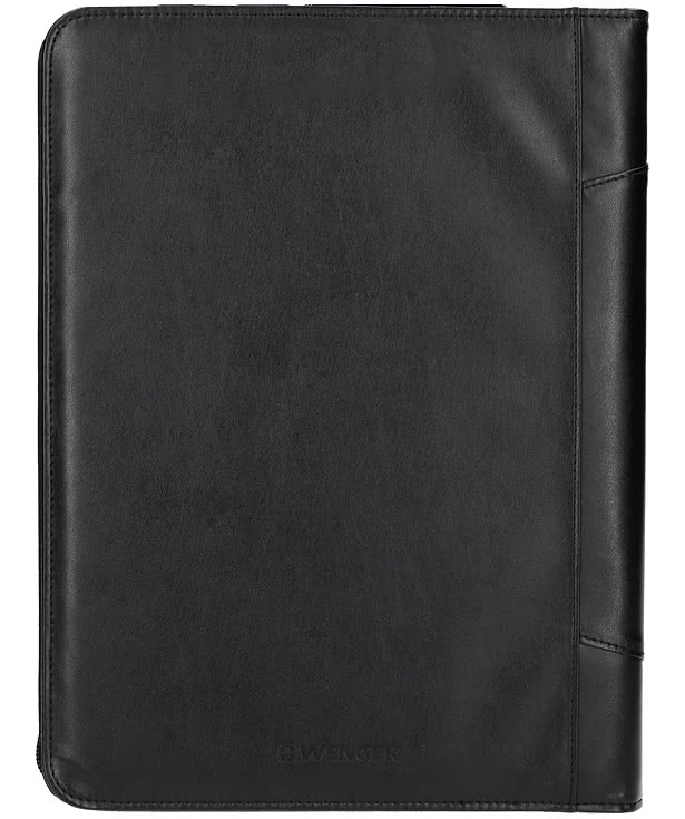 Debossed Wenger Recycled Zippered Padfolio