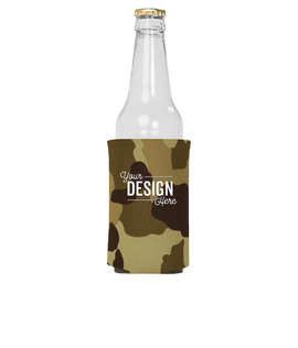 Foldable Bottle Cooler - Color: Tan Camo