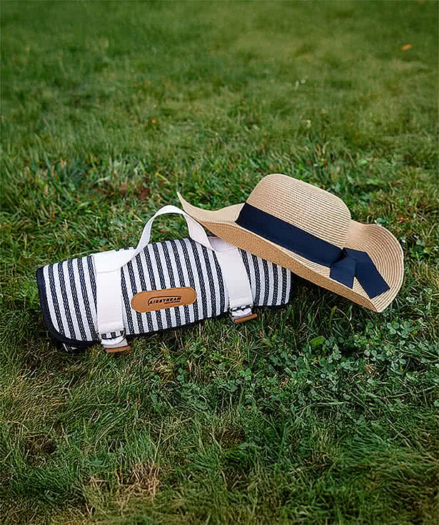 Laser Engraved Life's a Picnic Roll-Up Blanket