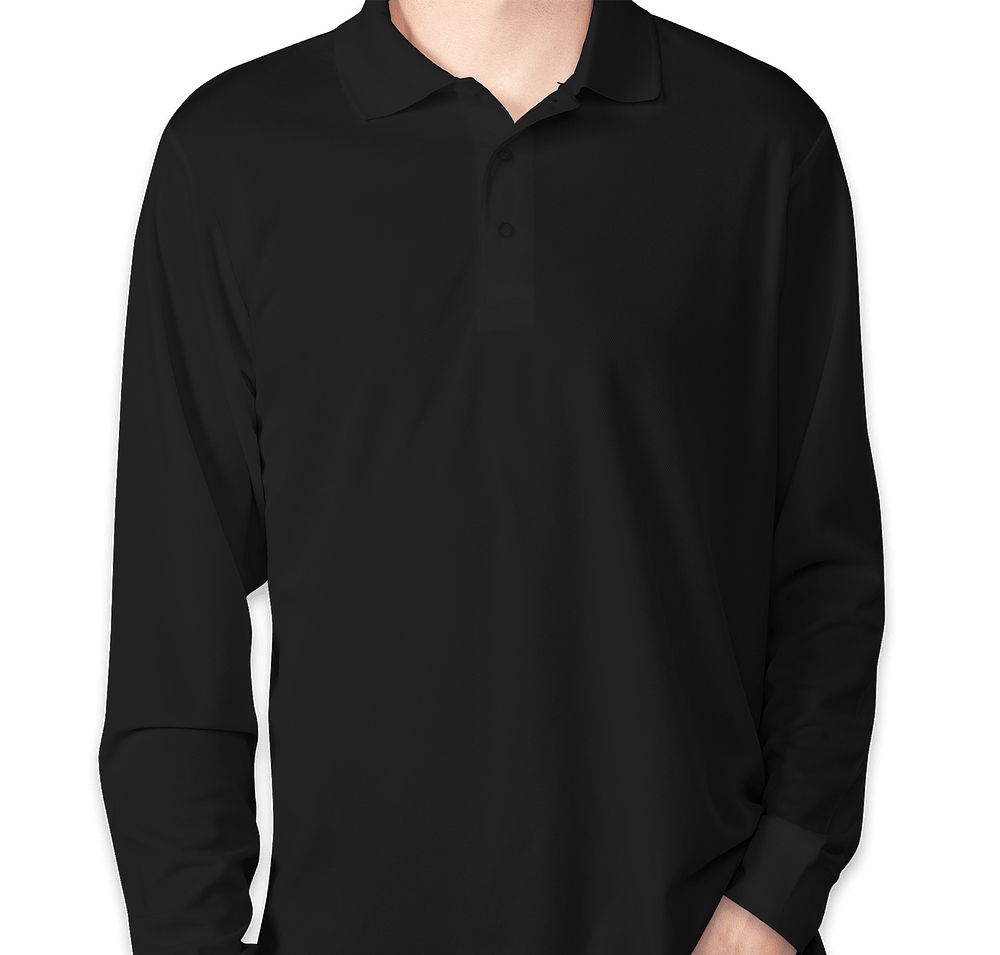 Core 365 Tall Long Sleeve Performance Pique Polo - Printed-default