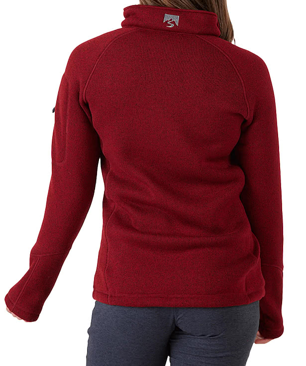 Storm Creek Women's Overachiever Sweater Fleece Jacket