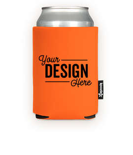 Foldable Can KOOZIE ® - Color: Bright Orange