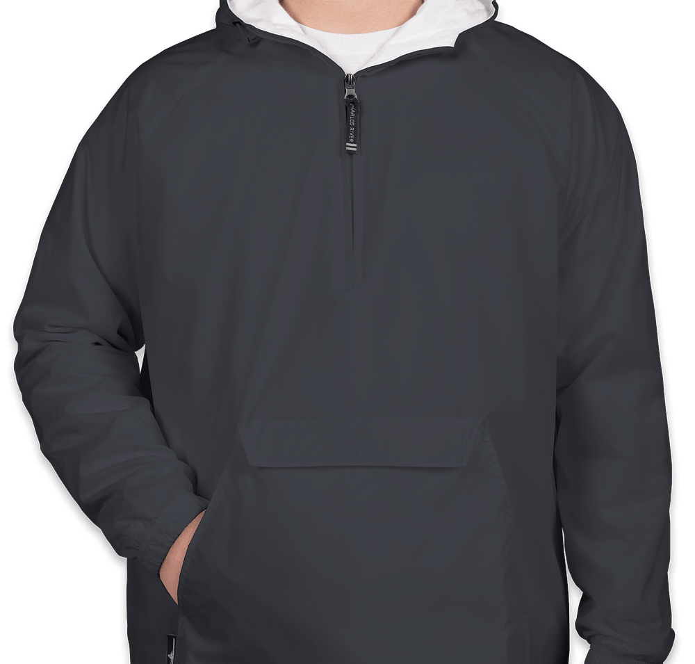 Charles River Classic Hooded Packable Anorak-default
