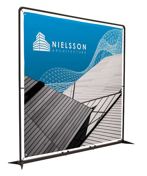 Full Color 102" x 90" FrameWorx Banner Display Kit