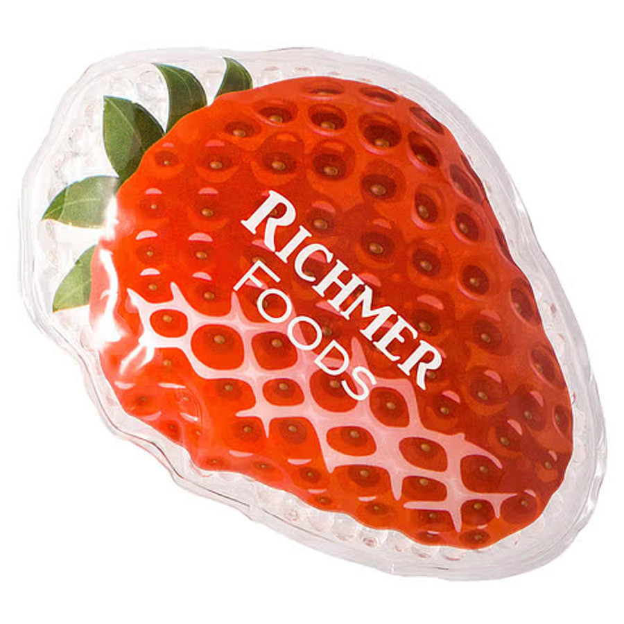 Strawberry Aqua Pearls Hot/Cold Pack in Red