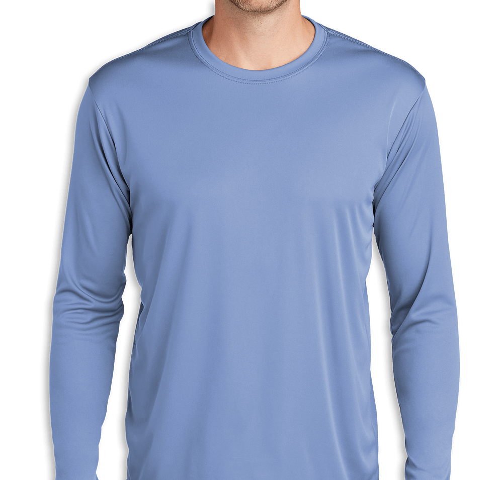 Port & Company UPF 50 Long Sleeve Performance Shirt-default