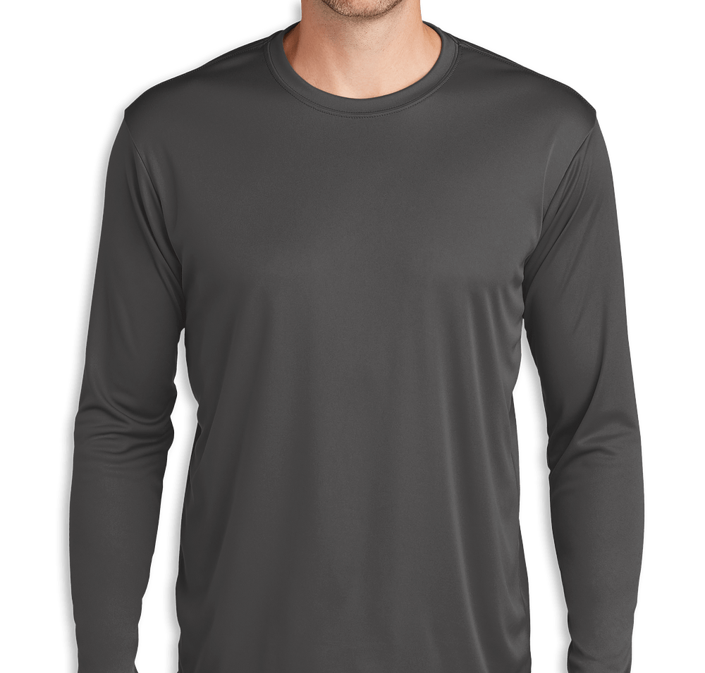 Port & Company UPF 50 Long Sleeve Performance Shirt-default