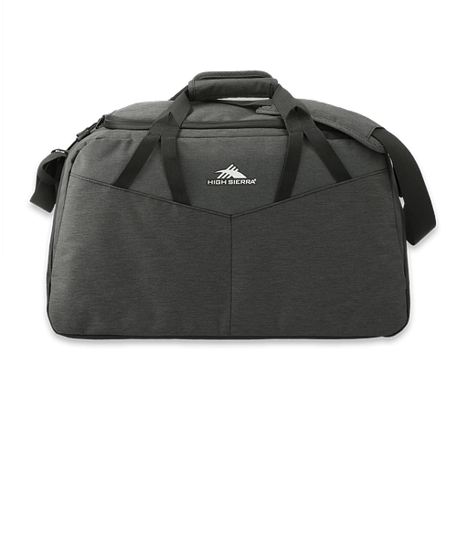 High Sierra Forester Medium Recycled Duffel Bag in Graphite