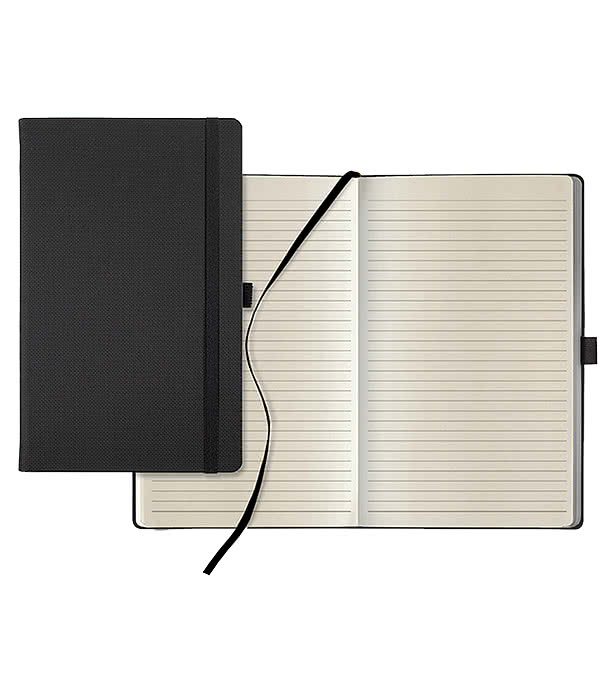 Castelli Debosed All Metal Medio Lined Hard Cover Notebook