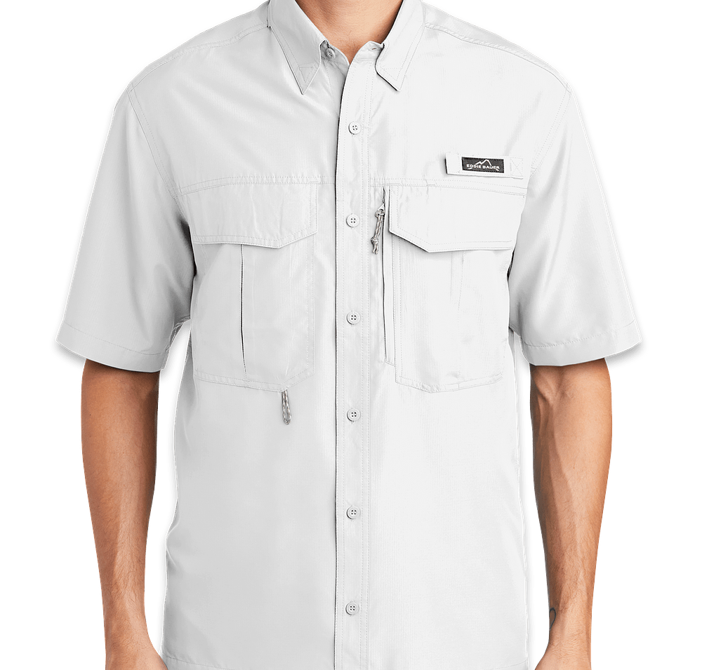 Eddie Bauer UPF 50 Performance Short Sleeve Shirt-default