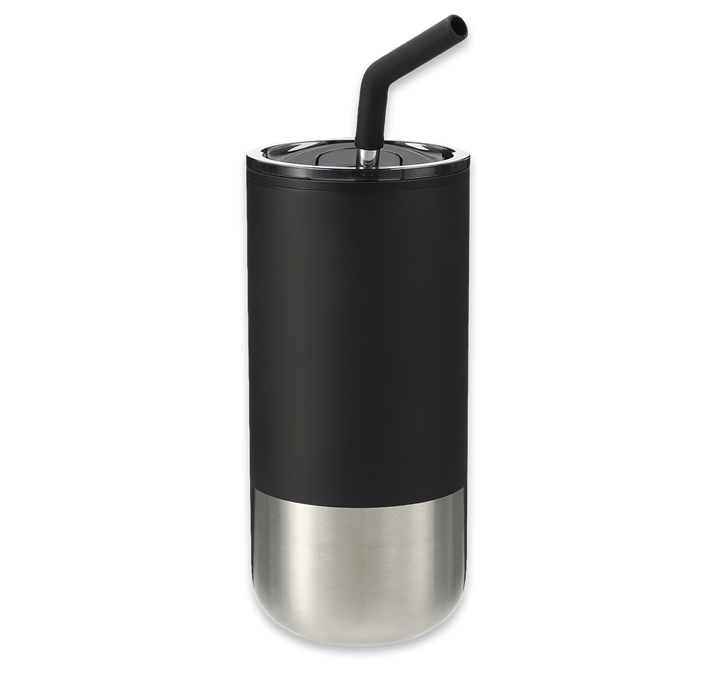 Laser Engraved 16 oz. Lagom Insulated Tumbler with Straw-default