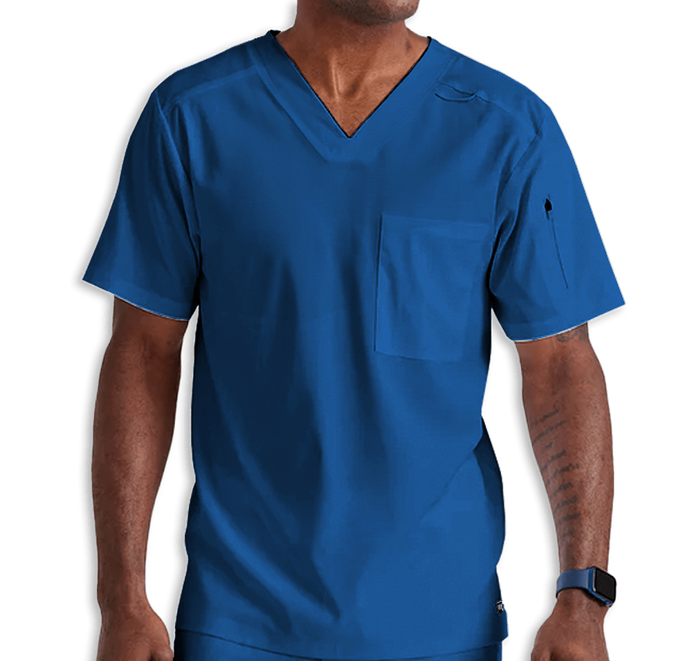 Grey's Anatomy by Barco Spandex Stretch Murphy Scrub Top-default