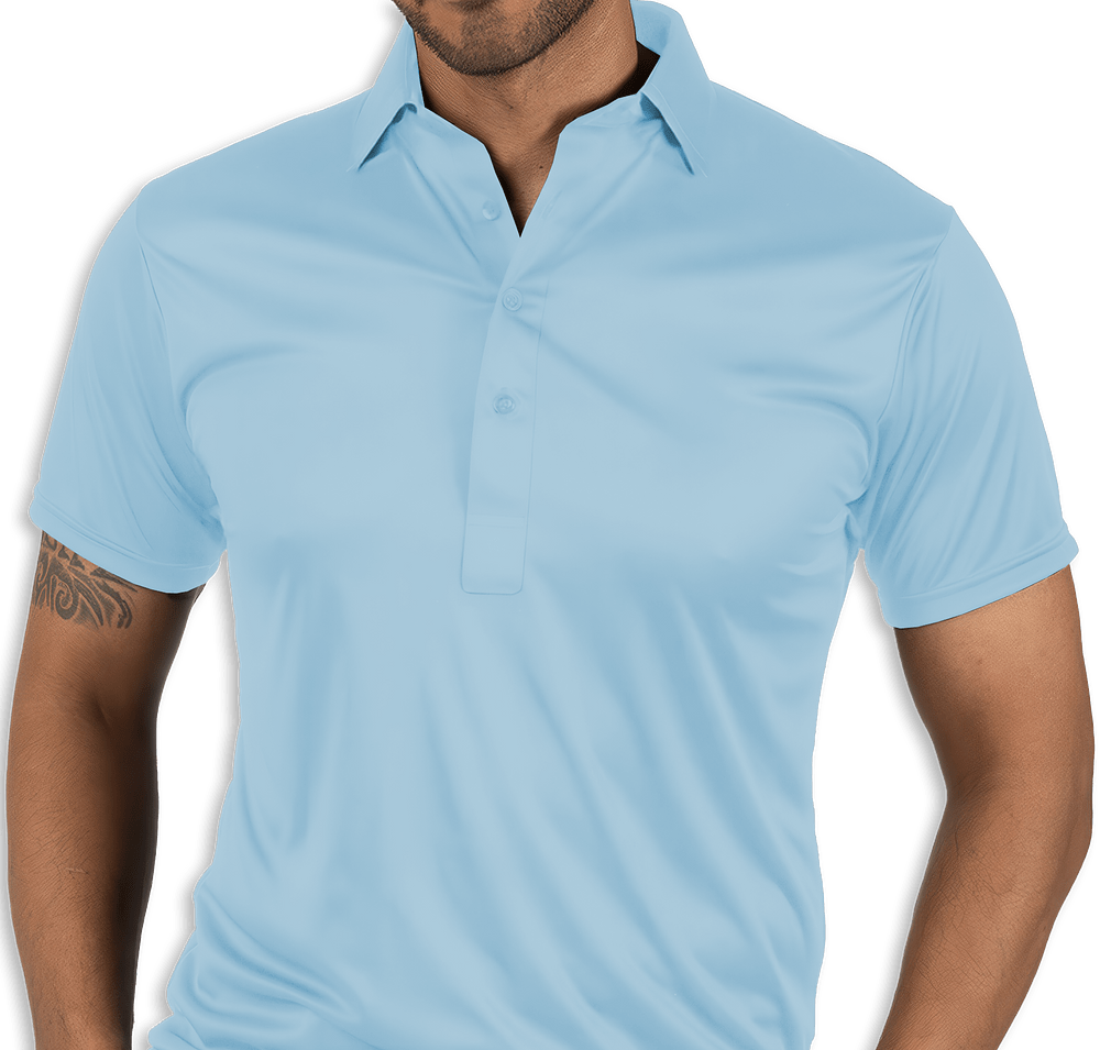 Blue Generation BLU-X-DRI Bonded Dress Collar Performance Polo - Embroidered-default