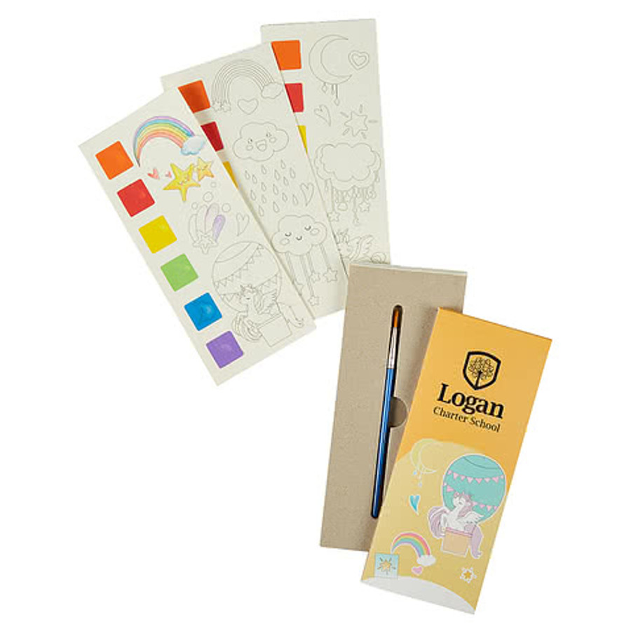 Watercolor Painting Kit in BLUE