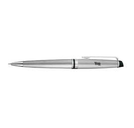 Laser Engraved Waterman Expert Ballpoint Pen (black ink) - Color: Stainless Steel / Chrome Trim
