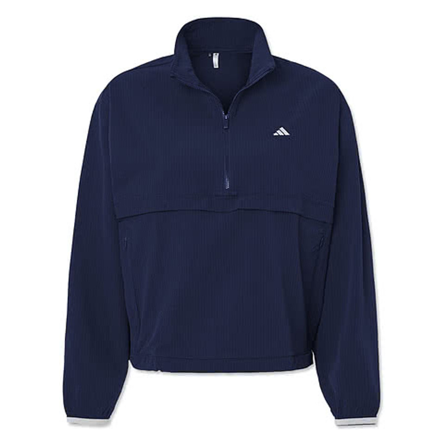 Adidas Women’s Go-To Recycled Water-Resistant Quarter-Zip Jacket