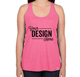 Champion Authentic Women's Tri-Blend Swing Racerback Tank - Color: Lotus Pink Heather