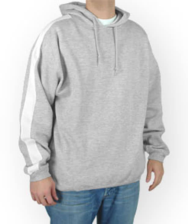 Sport-Tek Pullover Hooded Sweatshirt w/ Stripe