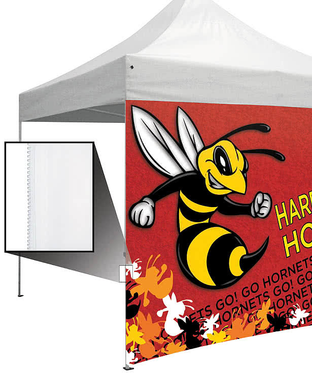 Full Color 10' Single Sided Tent Wall