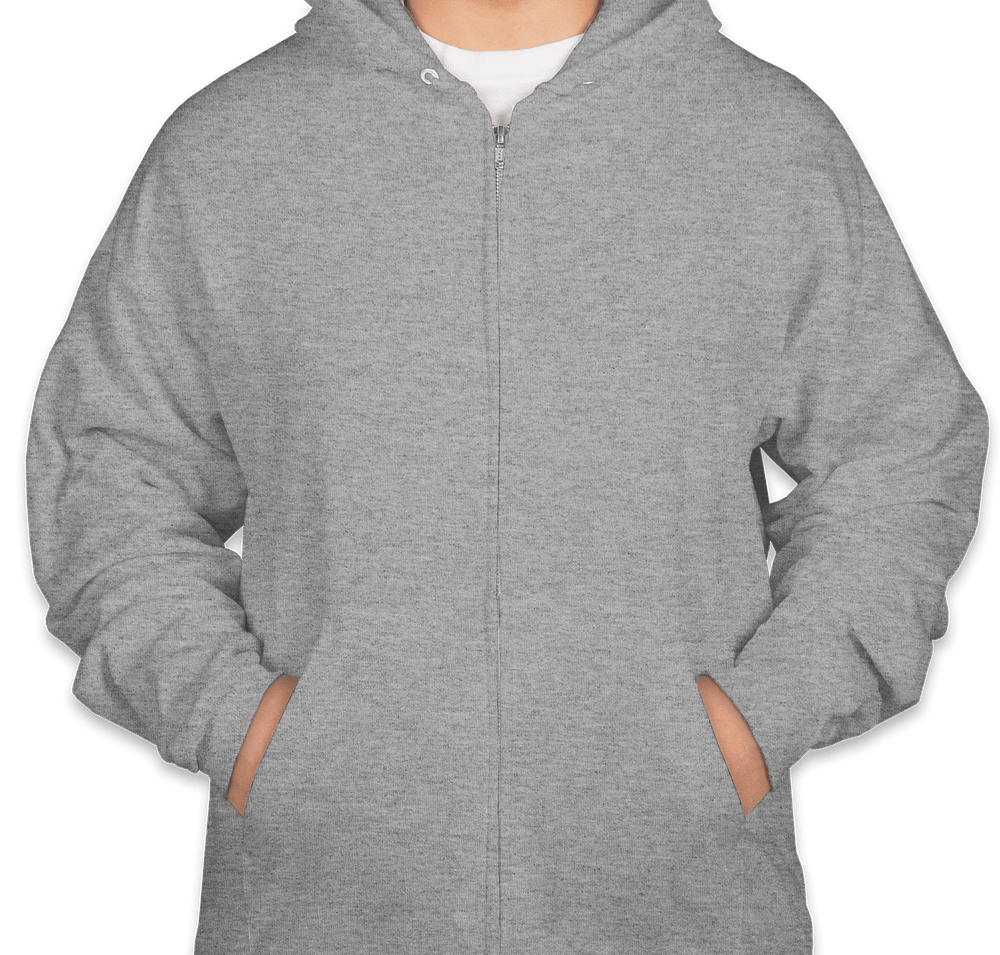 Hanes EcoSmart 50/50 Zip Hoodie-default