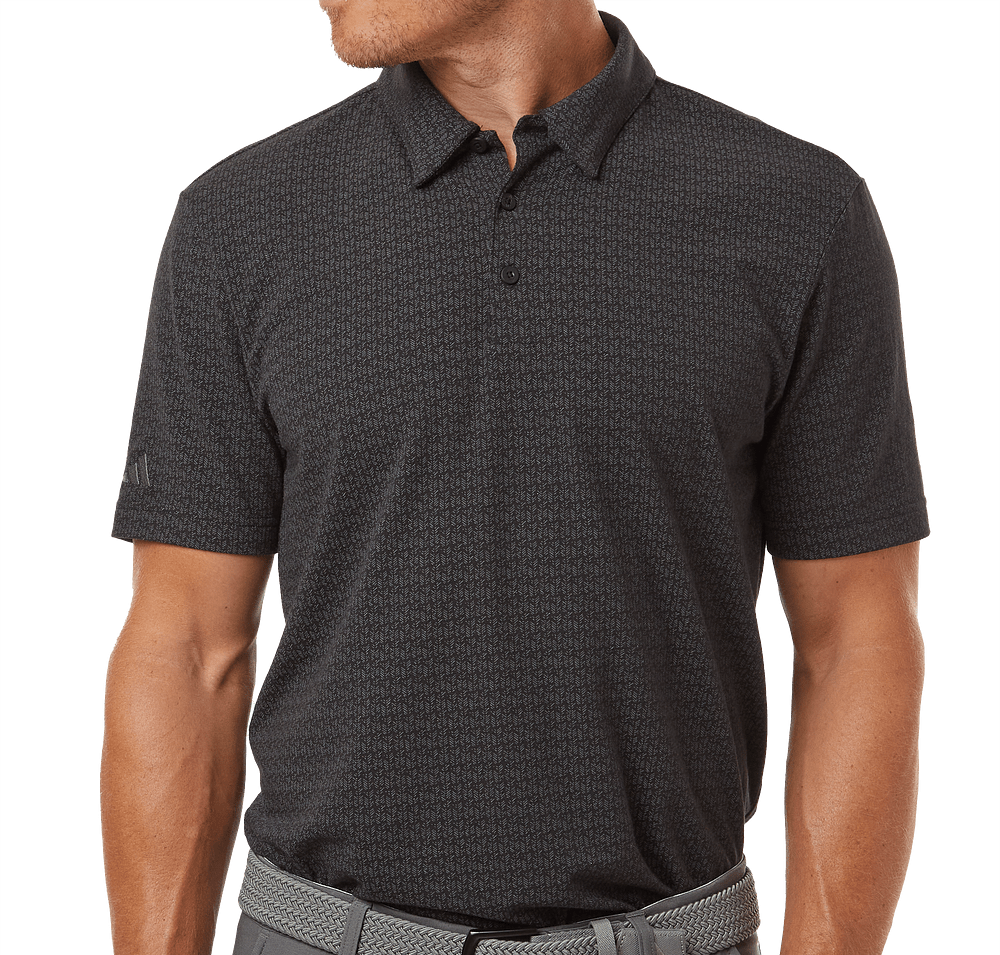 Adidas Micro Print Recycled Blend  Polo-default