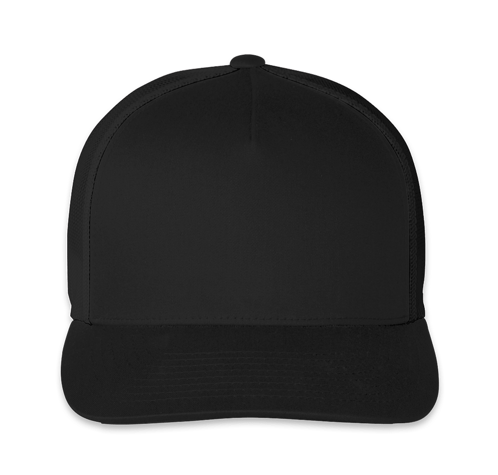 Pacific Headwear Five-Panel Snapback Trucker Hat - Printed-default