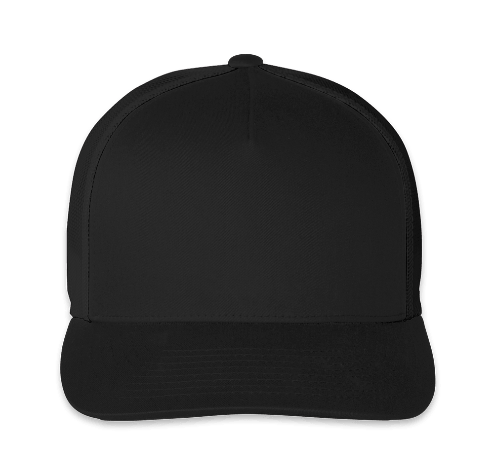 Pacific Headwear Five-Panel Snapback Trucker Hat - Embroidered-default