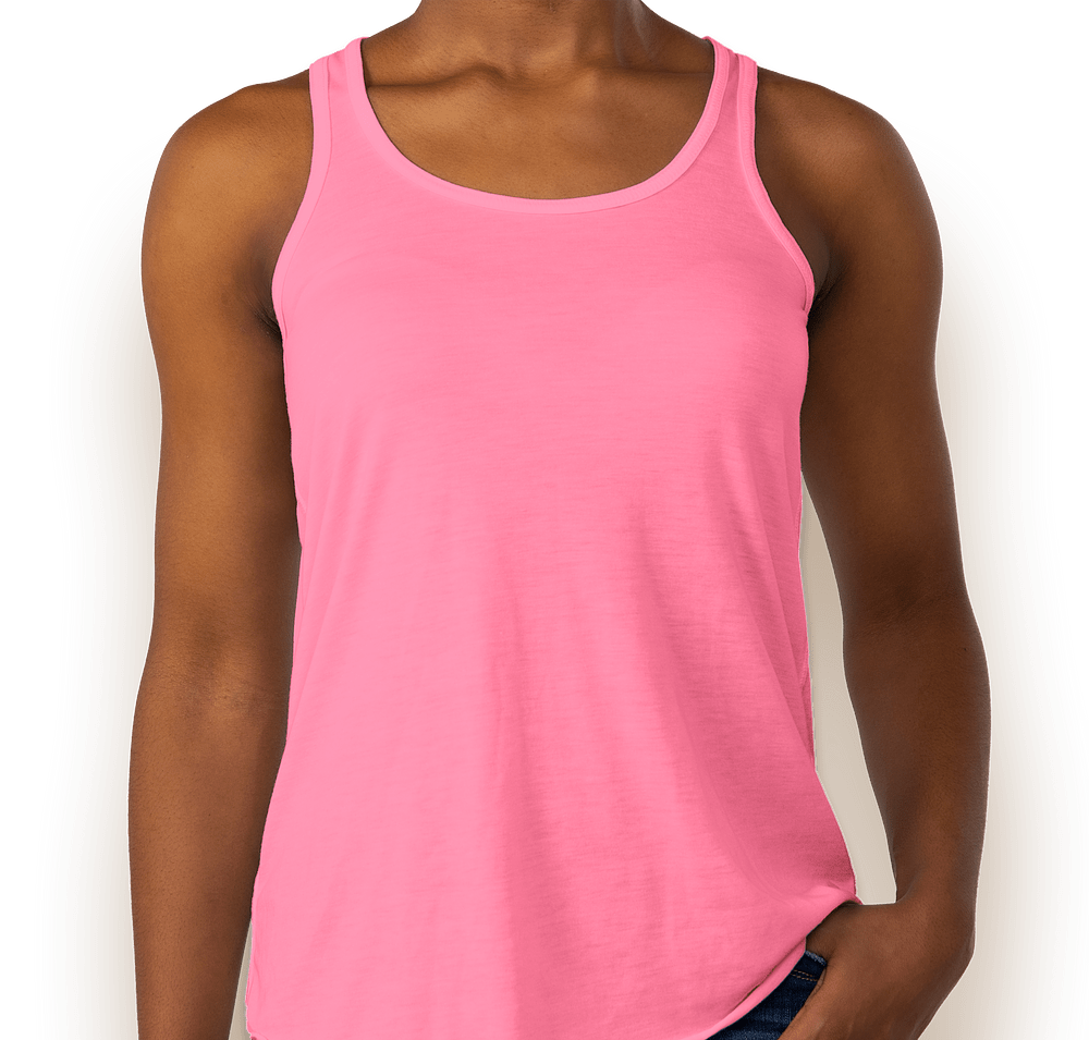Bella + Canvas Women's Flowy Racerback Tank-default