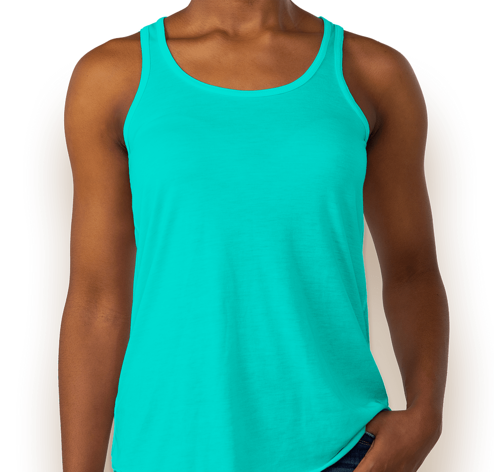 Bella + Canvas Women's Flowy Racerback Tank-default