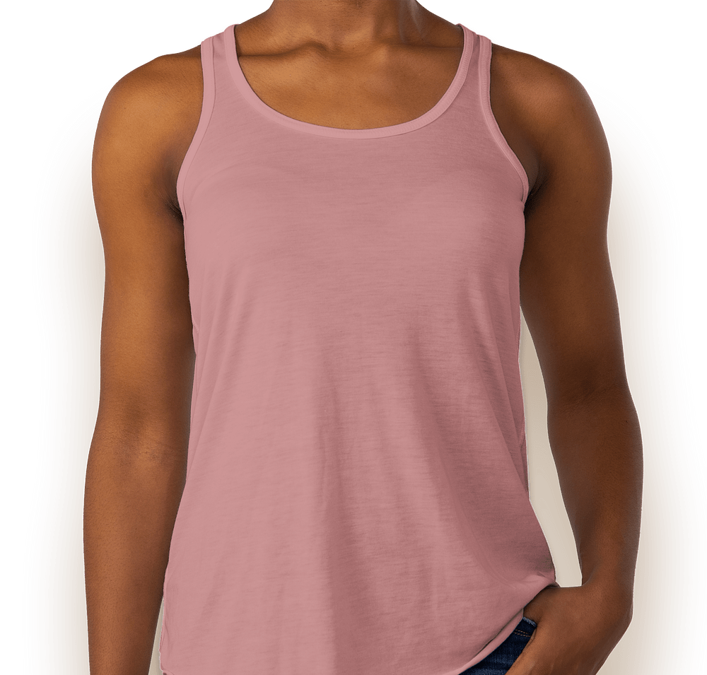 Bella + Canvas Women's Flowy Racerback Tank-default