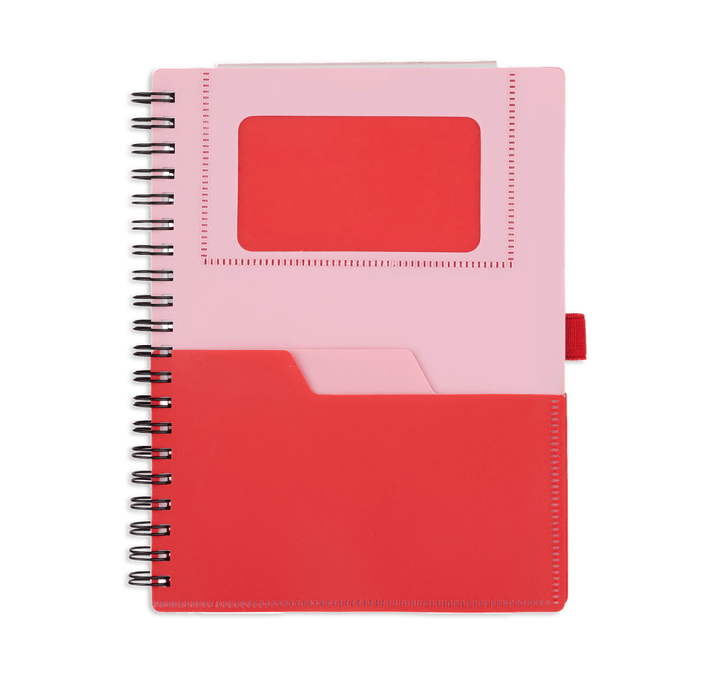 5" x 7" FSC Recycled Stash Spiral Notebook-default