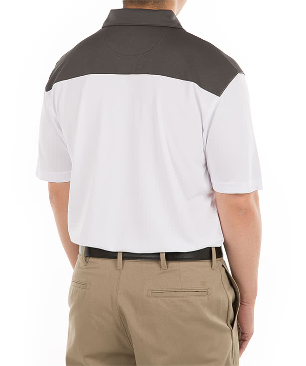 Clique by Cutter & Buck Colorblock Performance Polo