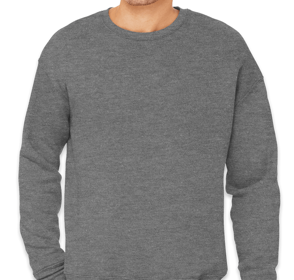 Bella + Canvas Ultra Soft Drop Shoulder Crewneck Sweatshirt-default