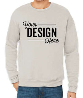 Bella + Canvas Ultra Soft Drop Shoulder Crewneck Sweatshirt