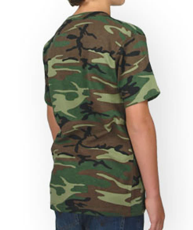 Code 5 Youth Camo T-shirt