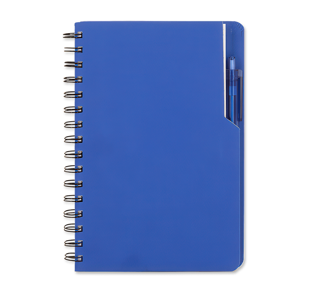 Recycled Kraft Soft Cover Notebook with Pen-default