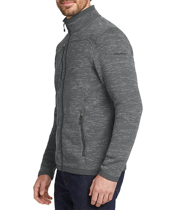 Eddie Bauer Stretch Sweater Fleece Jacket
