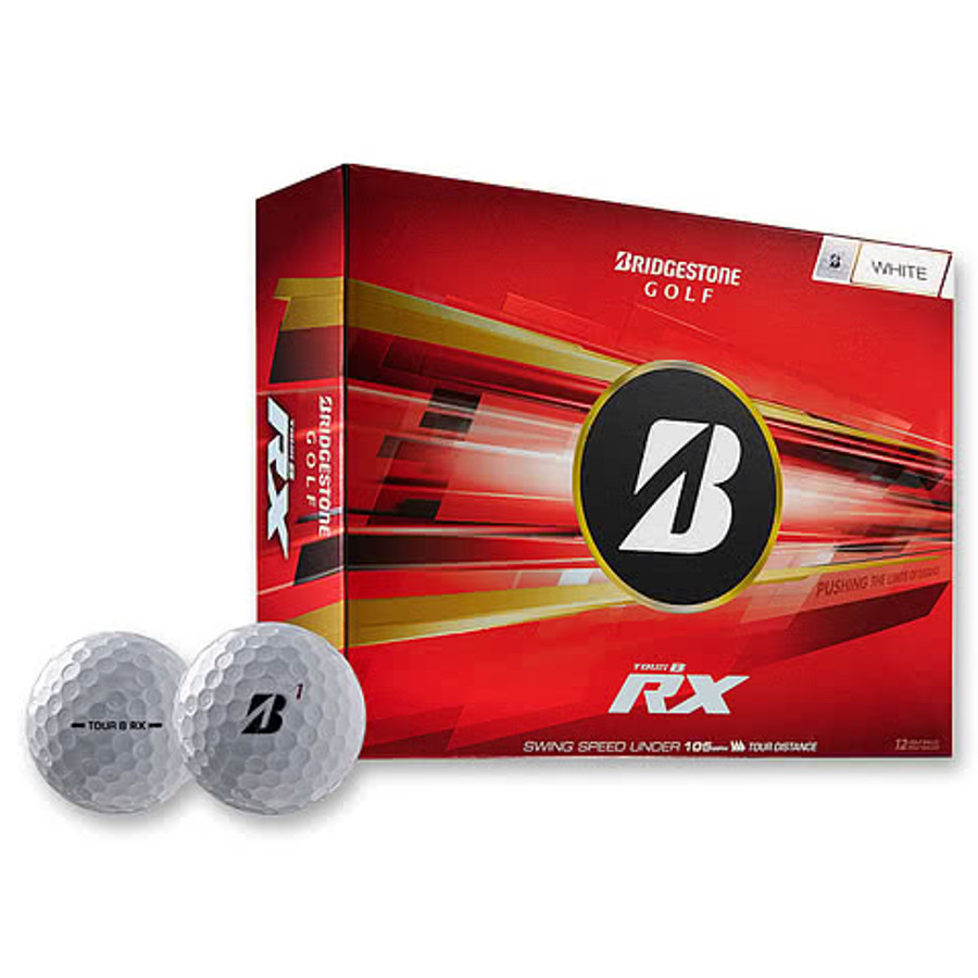 Bridgestone Tour B RX Golf Balls (Box of 3) in White