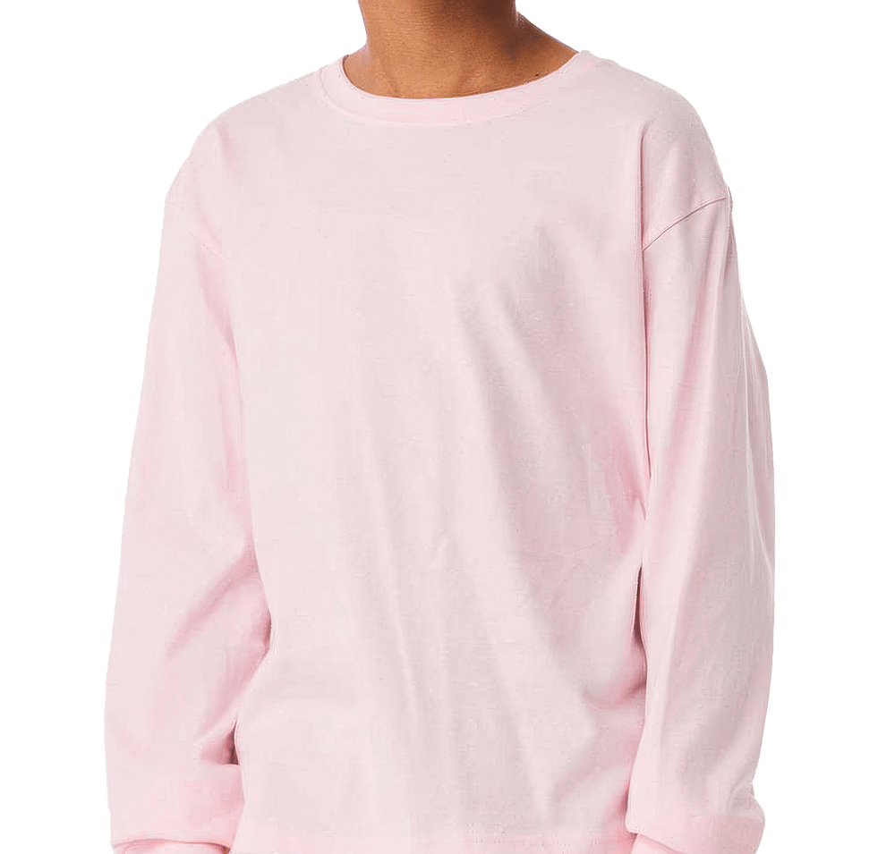 Bella + Canvas Youth Heavyweight Long Sleeve T-shirt-default