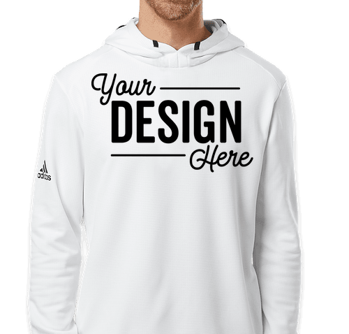 Custom Adidas 100 Recycled Textured Pullover Hoodie Design Hoodies Online at CustomInk