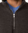 Bayside USA-Made Quarter-Zip Pullover Sweatshirt