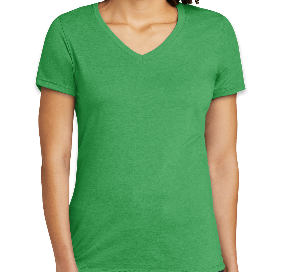 Allmade Women's Tri-Blend V-Neck T-shirt-default